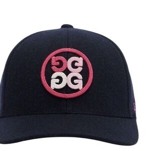 New G/FORE UNISEX Gradient Circle G's SnapBack Hat Gfore Twilight Blue thread